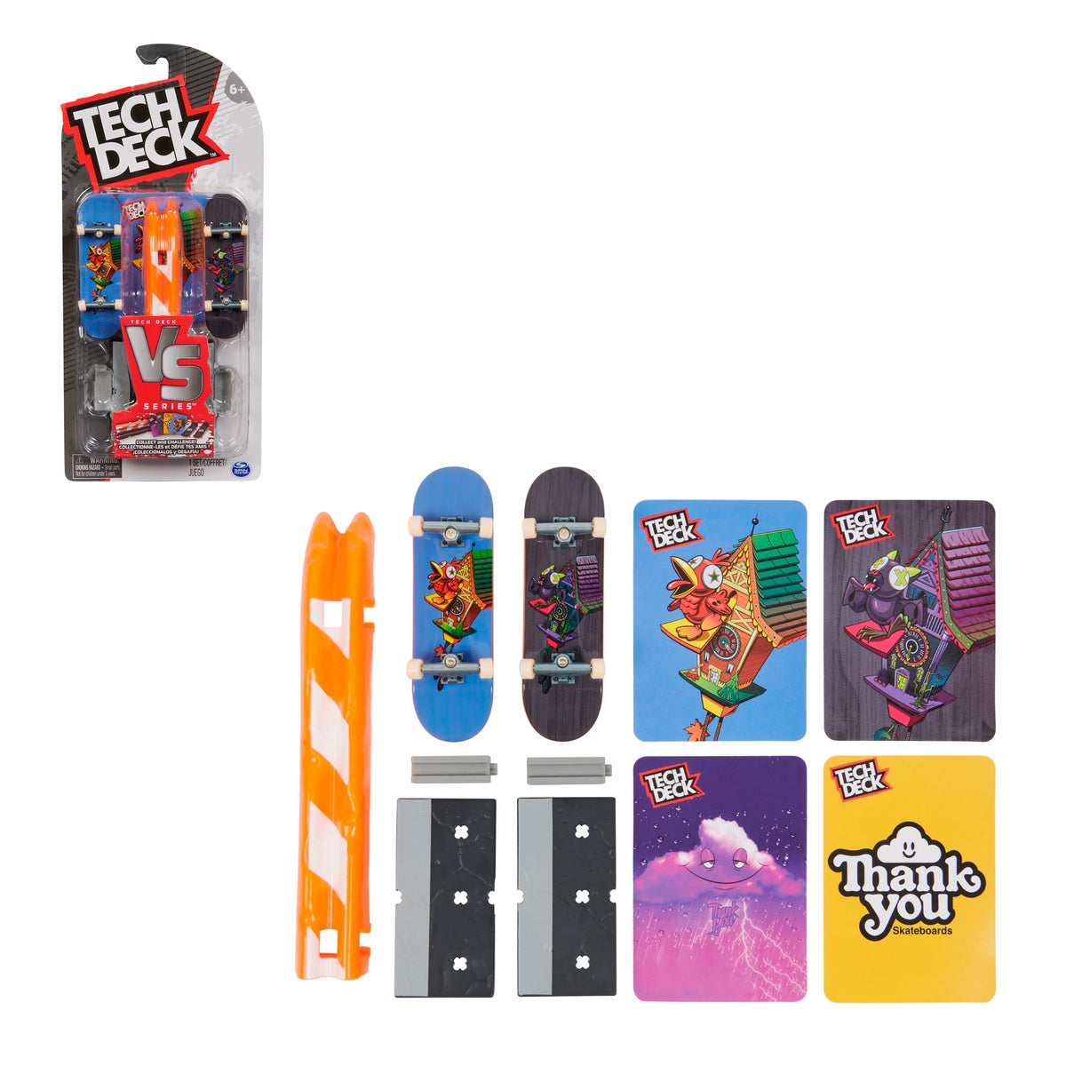 Tech Deck Versus 2 Skates Y Accesorios - Thank You